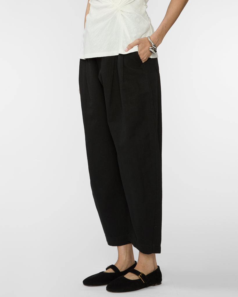 APIECE APART Everyday Pull - On Pant in Black