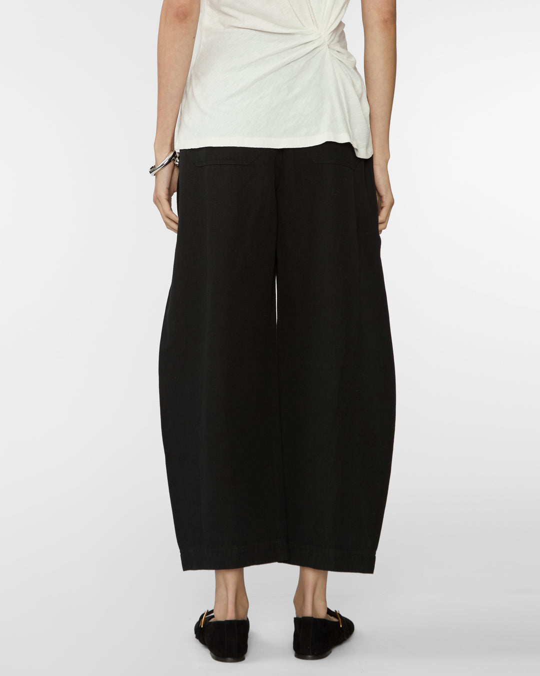 APIECE APART Everyday Pull - On Pant in Black