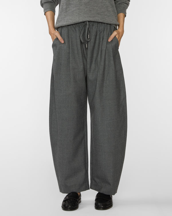 APIECE APART Everyday Pull-On Pant in Grey Melange