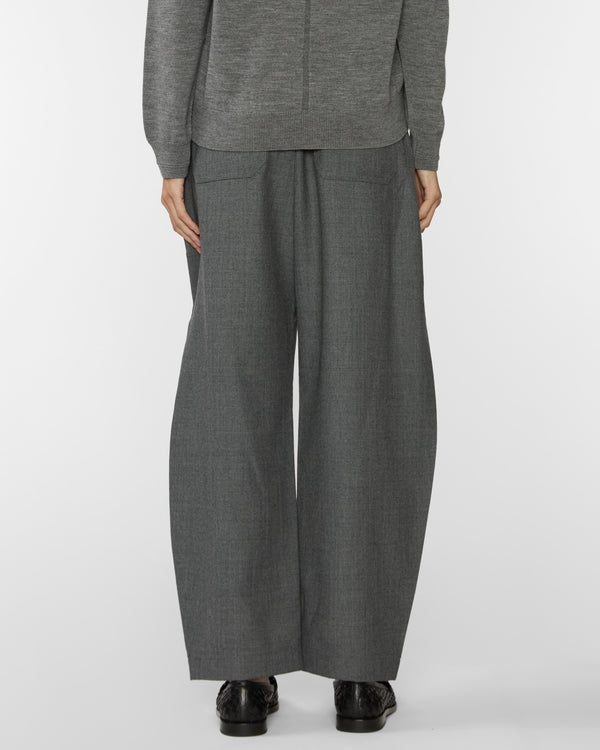 APIECE APART Everyday Pull-On Pant in Grey Melange