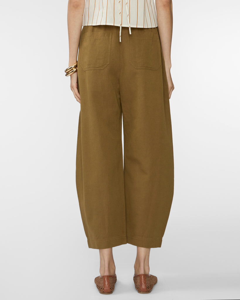APIECE APART Everyday Pull - On Pant in Tobacco