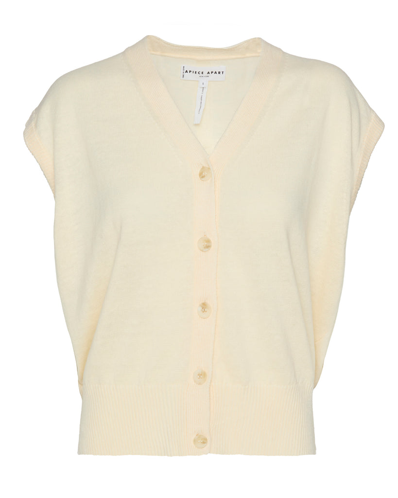 APIECE APART Fine Weight Cropped Vest