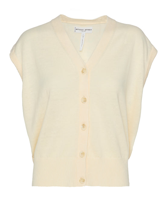 APIECE APART Fine Weight Cropped Vest