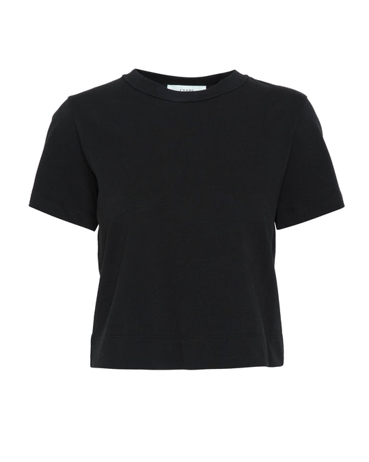 FRAME The Boxy Tee in Black
