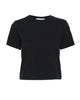 FRAME The Boxy Tee in Black