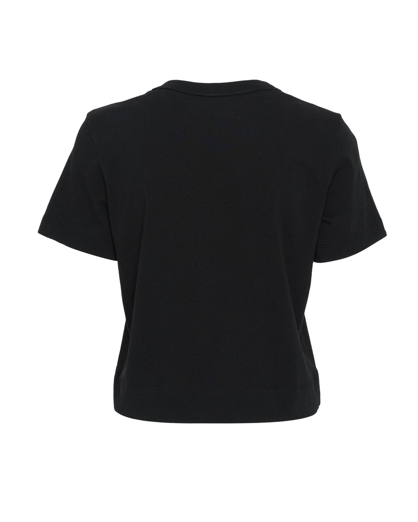 FRAME The Boxy Tee in Black
