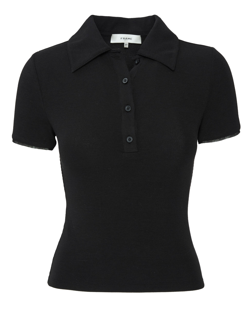 FRAME The Mesh Trim Polo