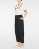The Polka Dot Sailor Blouse in Cream Multi