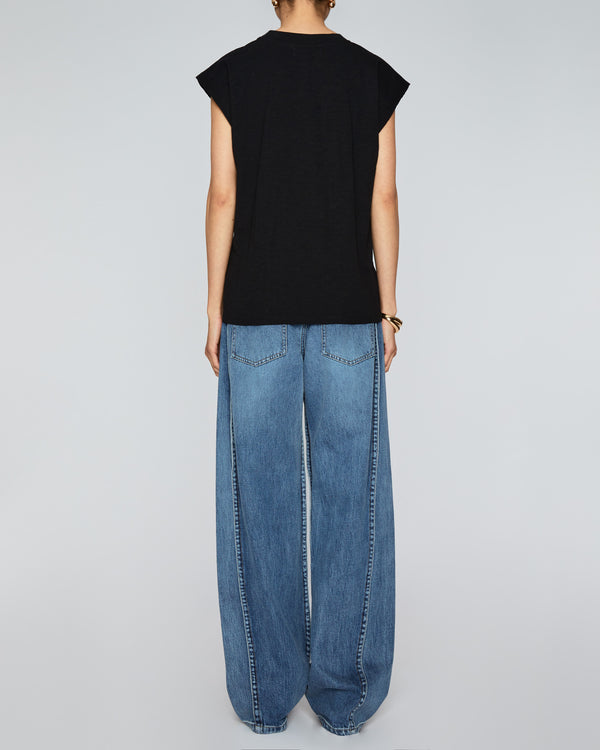 APIECE APART Fuerza Tee in Black