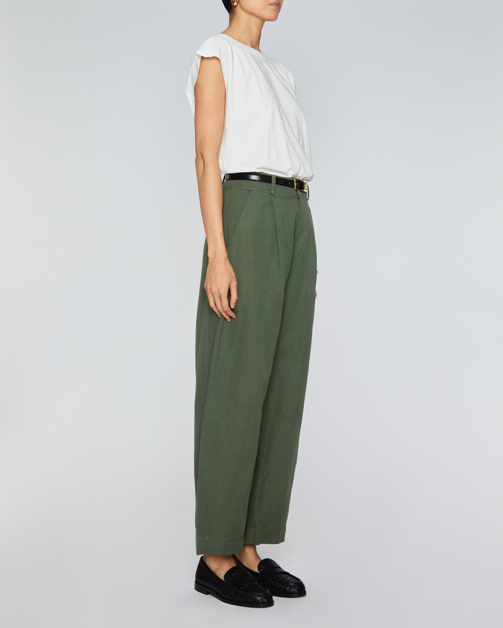 APIECE APART Fuerza Tee in Cream