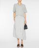 Garment Dyed Silky Cotton Asymmetrical Balloon Skirt