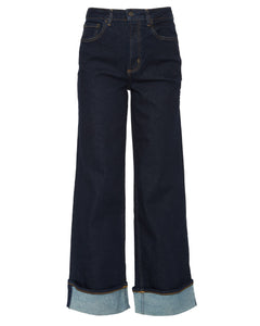 Getty Jeans in Midnight Blues Cuffed