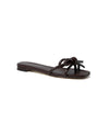 Hadley Leather Bow Flat Sandal - 20% Editor's Picks