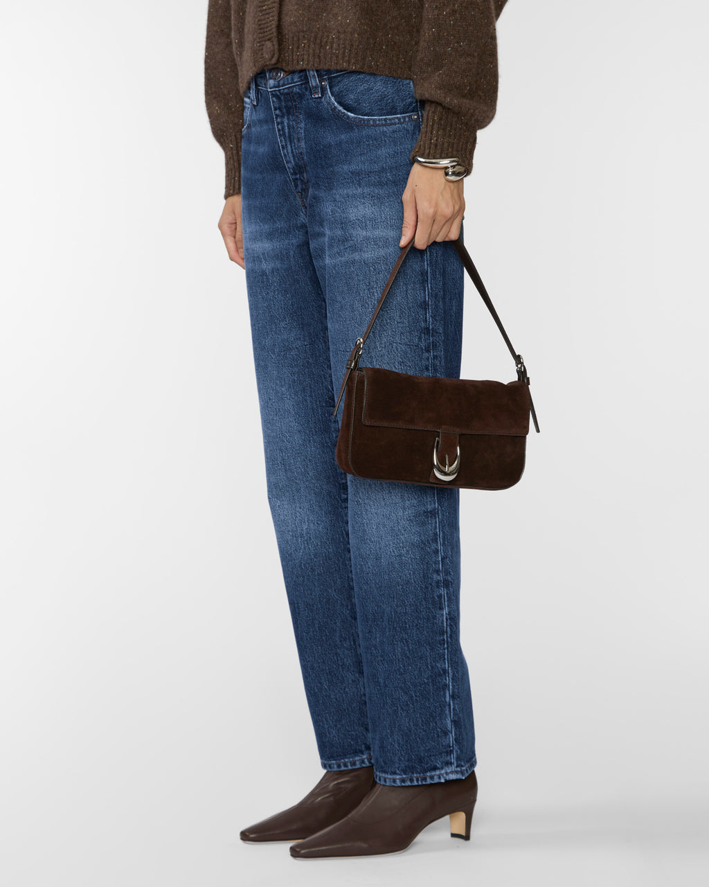 STAUD Harlow Bag in Espresso
