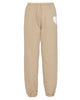Heart Sweatpant in Latte