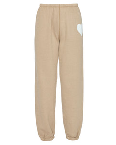 Heart Sweatpant in Latte - 20% OFF EDITOR'S PICKS