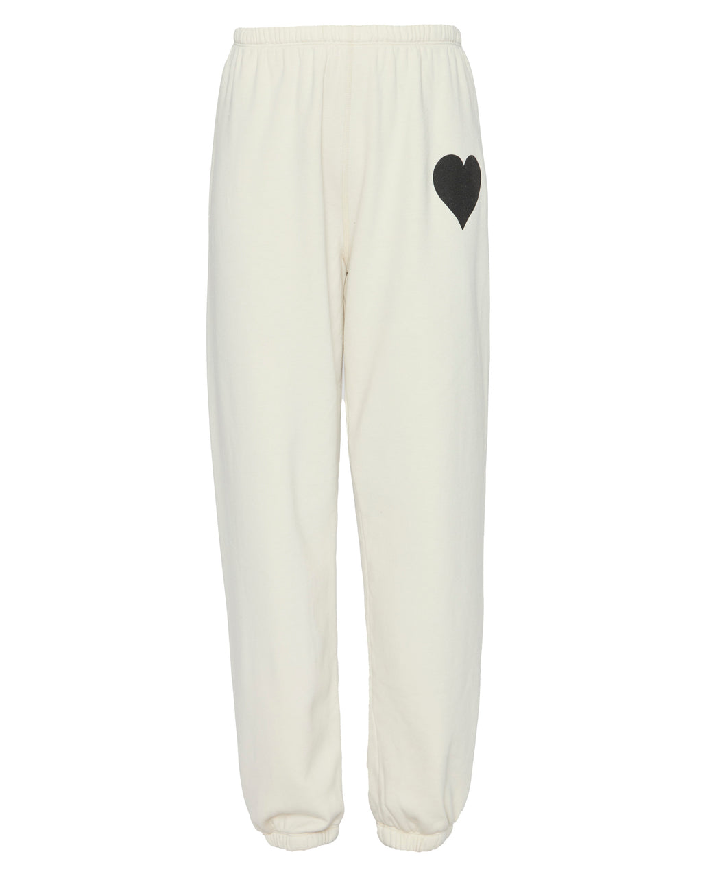 SPRWMN Heart Sweatpants in Vintage White