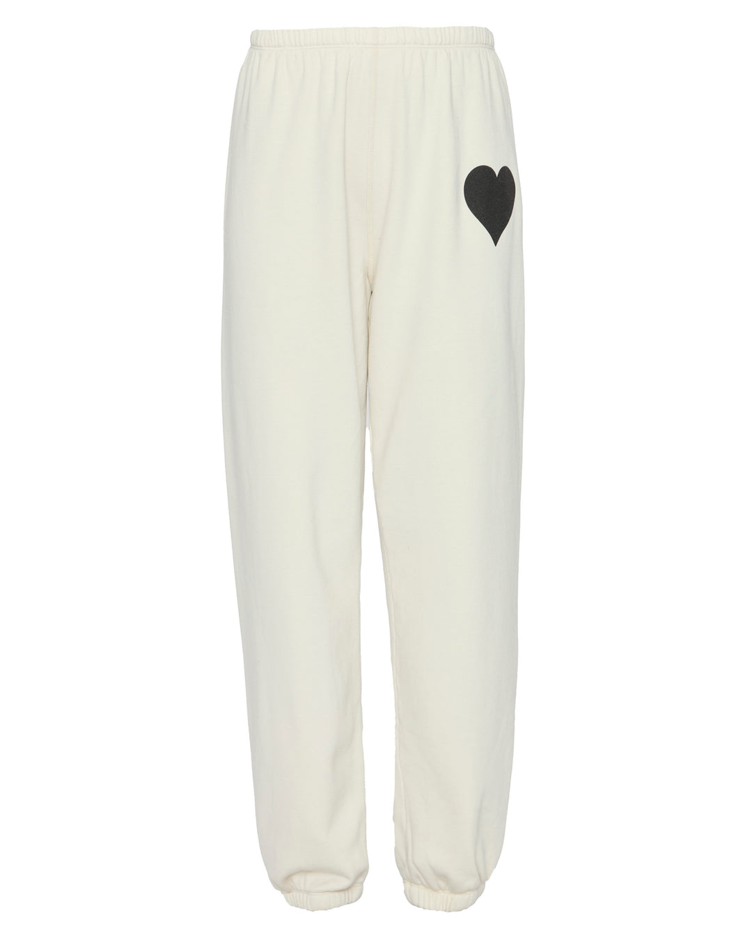 SPRWMN Heart Sweatpants in Vintage White