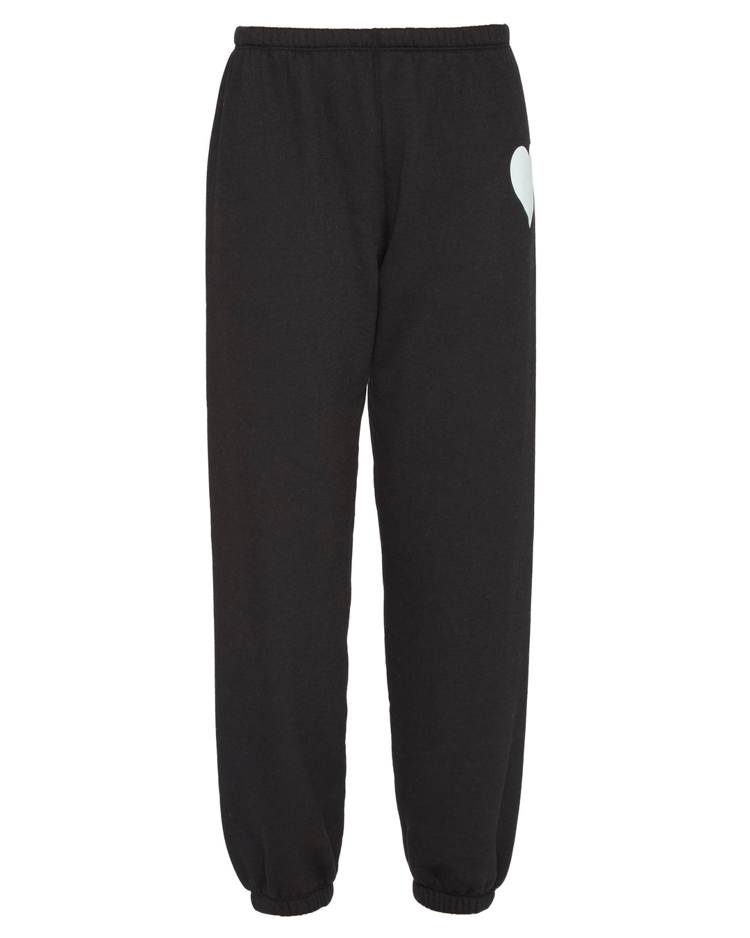 SPRWMN Heart Sweatpants in Black/White