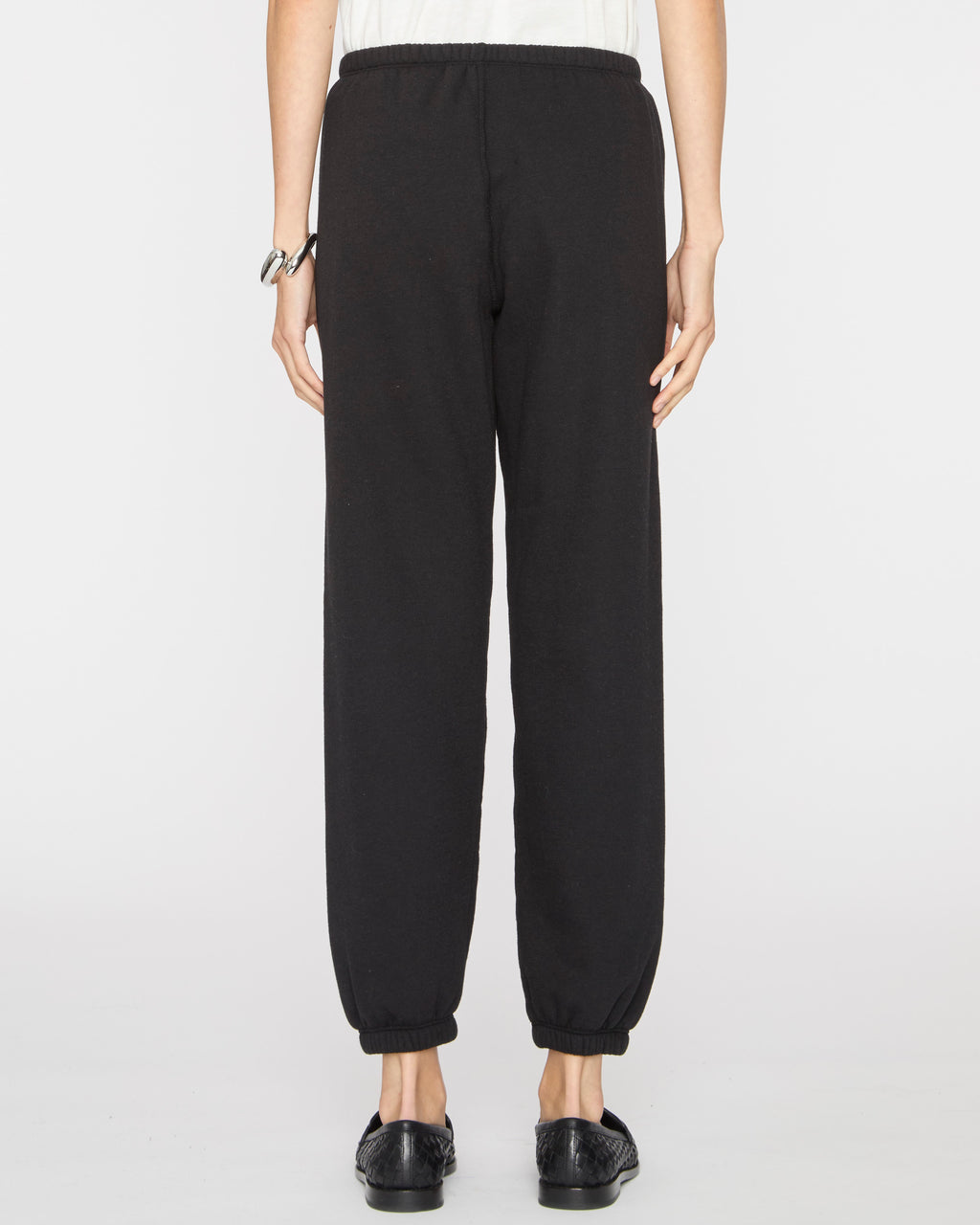 SPRWMN Heart Sweatpants in Black/White