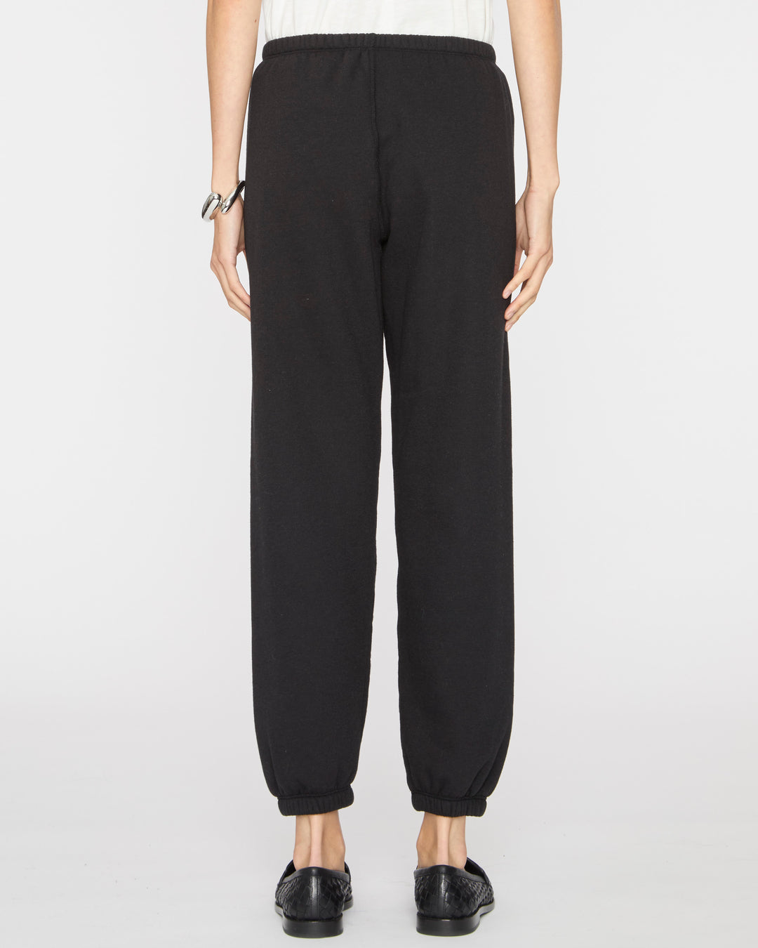 SPRWMN Heart Sweatpants in Black/White