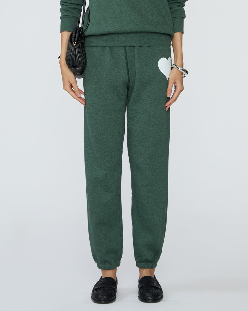 SPRWMN Heart Sweatpants in Sage