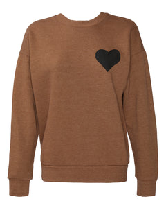 Heart Sweatshirt in Ginger - 20% OFF EDITOR'S PICKS