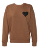 SPRWMN Heart Sweatshirt in Ginger