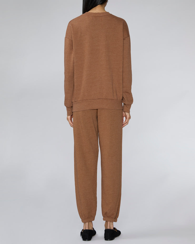 SPRWMN Heart Sweatshirt in Ginger