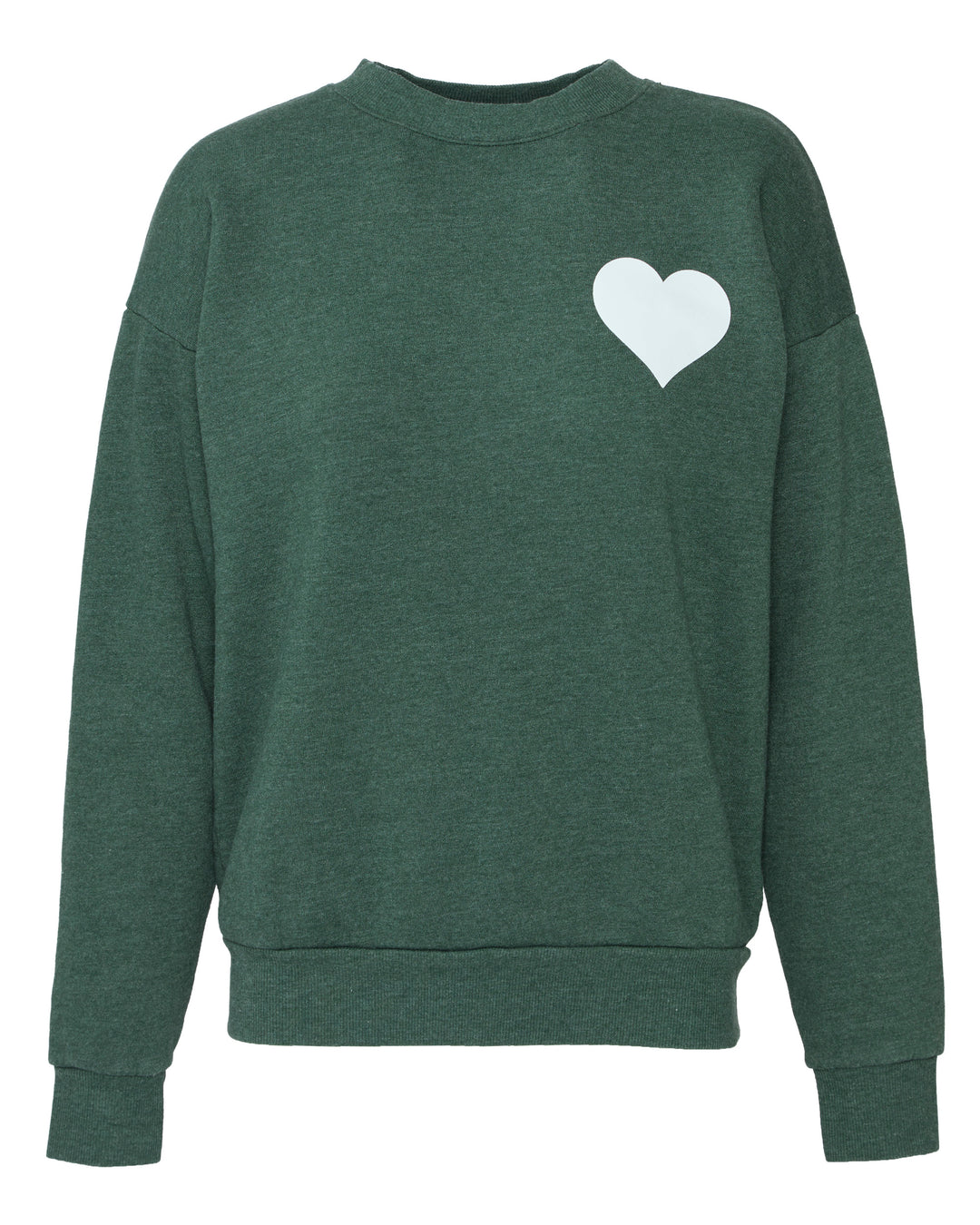 SPRWMN Heart Sweatshirt in Sage