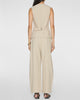 APIECE APART Helena V - Neck Vest in Striped Flax