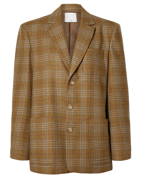 Hopper Plaid Dennis Blazer