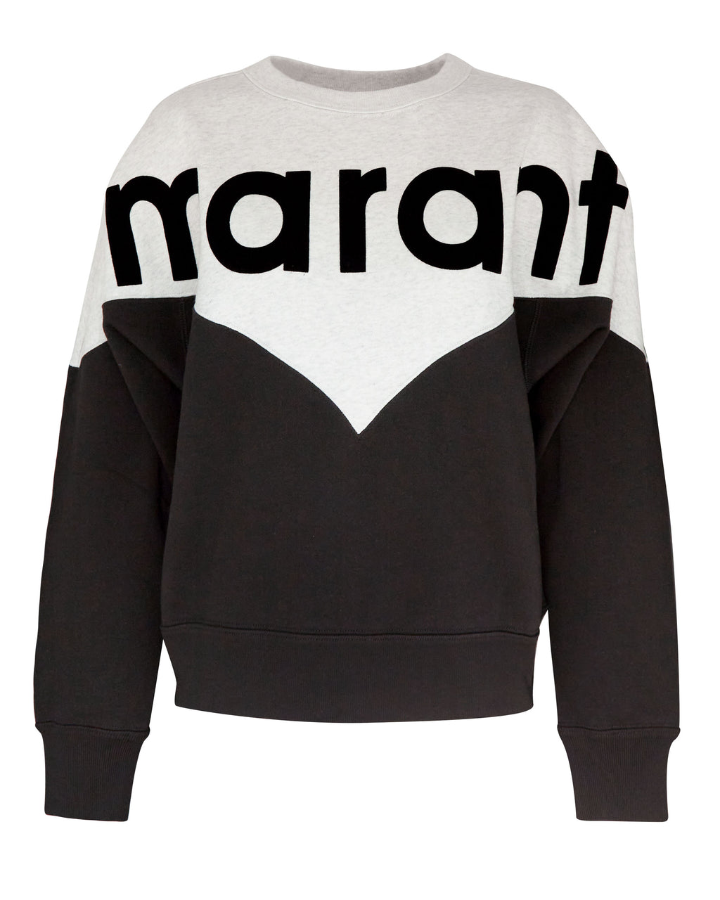 ISABEL MARANT ETOILE Houston Sweatshirt in Faded Black