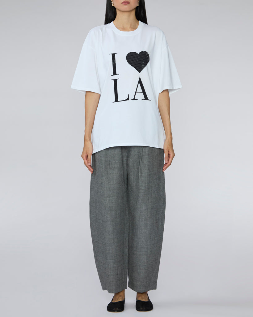 SPRWMN I Love LA Rhinestones Top