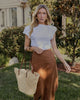 ISABEL MARANT ETOILE Sebani T-Shirt in White