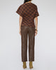 ISABEL MARANT ETOILE Neyela Top in Dark Bronze