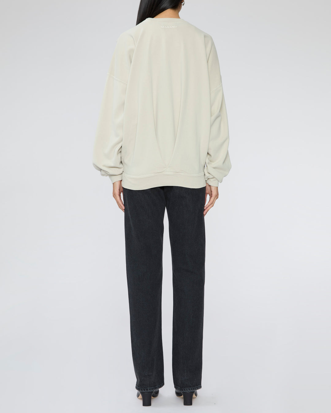 ISABEL MARANT ETOILE Sauria Sweatshirt in Ecru