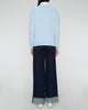ISABEL MARANT ETOILE Millyny Bisou Sweatshirt in Powder Blue