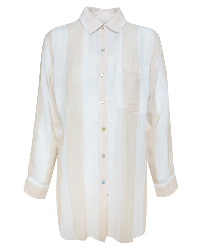 Jaylin Top in Flax Stripe