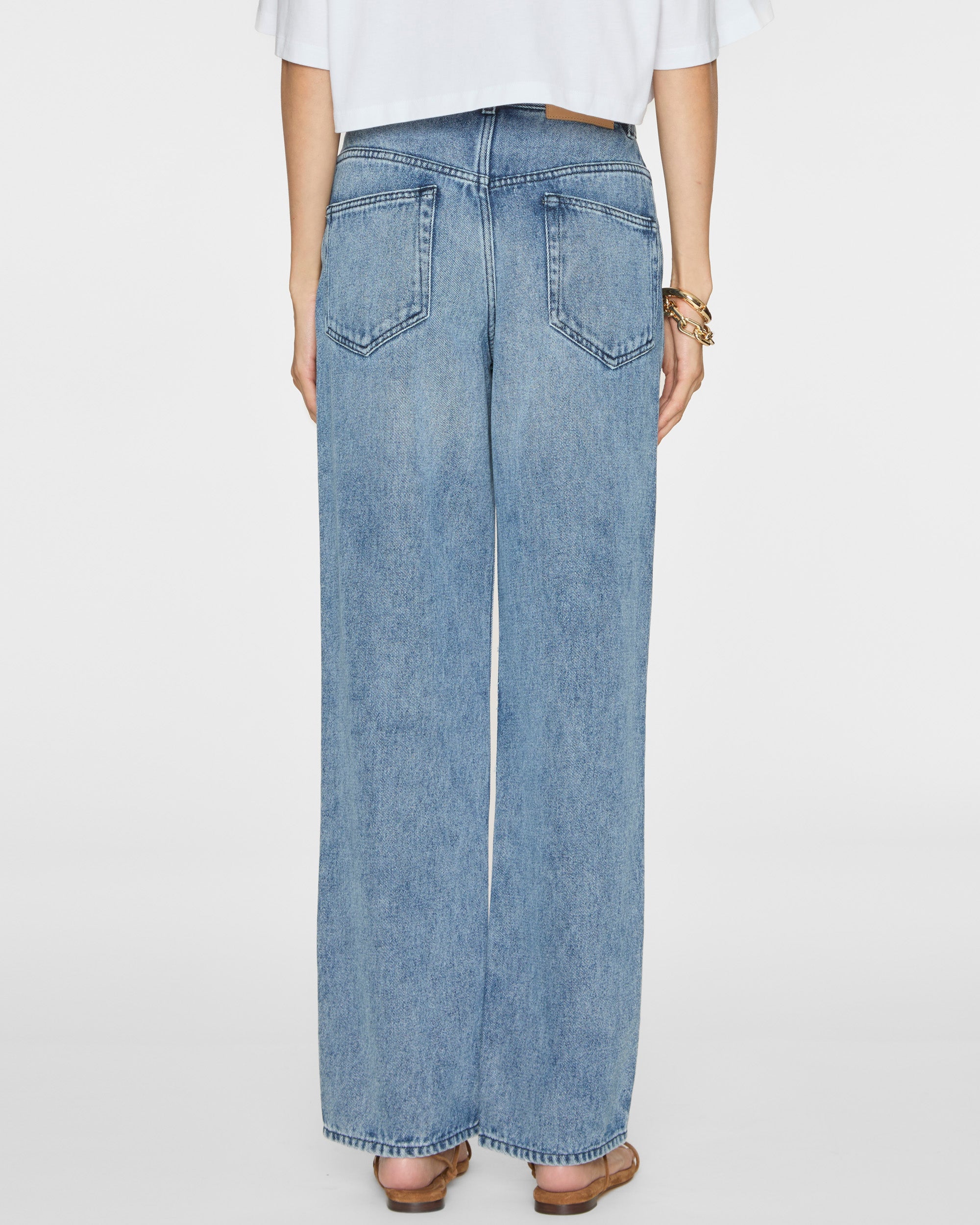 ISABEL MARANT ETOILE Jenny Pants in Light Blue– Capsule Shop