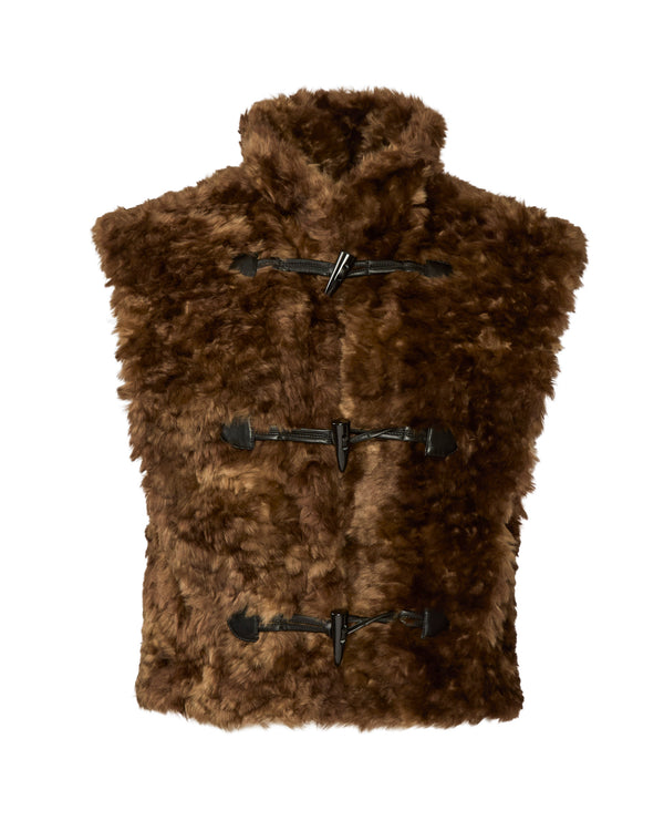 Isabel Marant Etoile Jocya Vest Brown