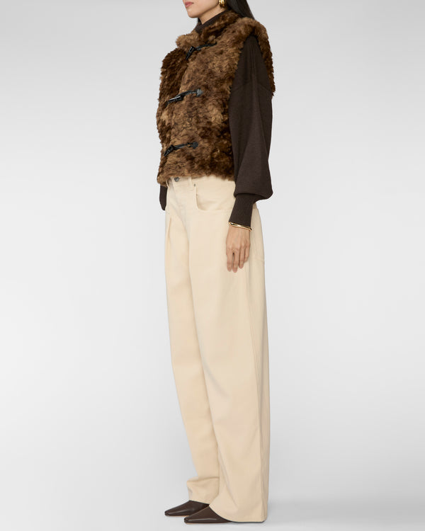 Isabel Marant Etoile Jocya Vest Brown