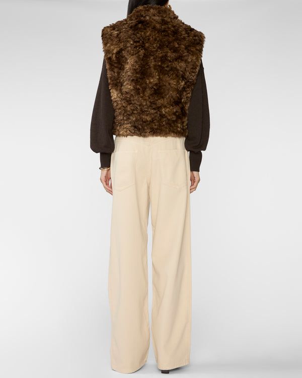 Isabel Marant Etoile Jocya Vest Brown