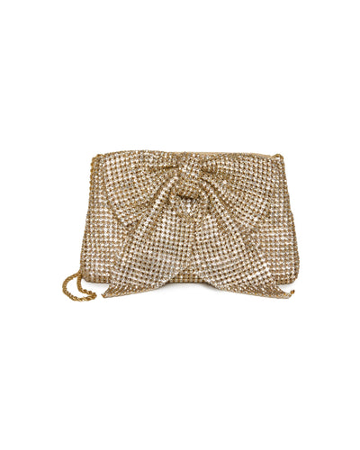 Jolene Diamante Bow Clutch - 30% OFF END OF YEAR SALE