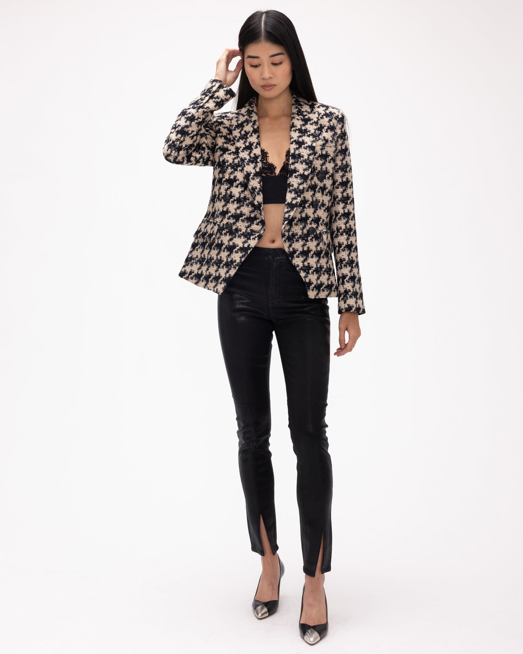 L'AGENCE Jyothi High Rise Split Ankle