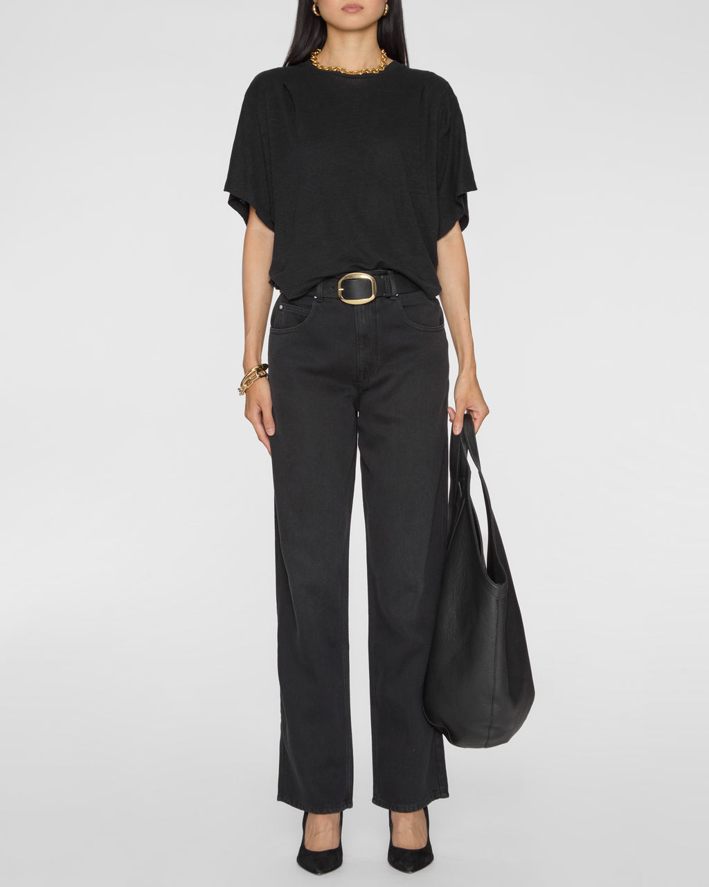 ISABEL MARANT ETOILE Kyanza Top in Black
