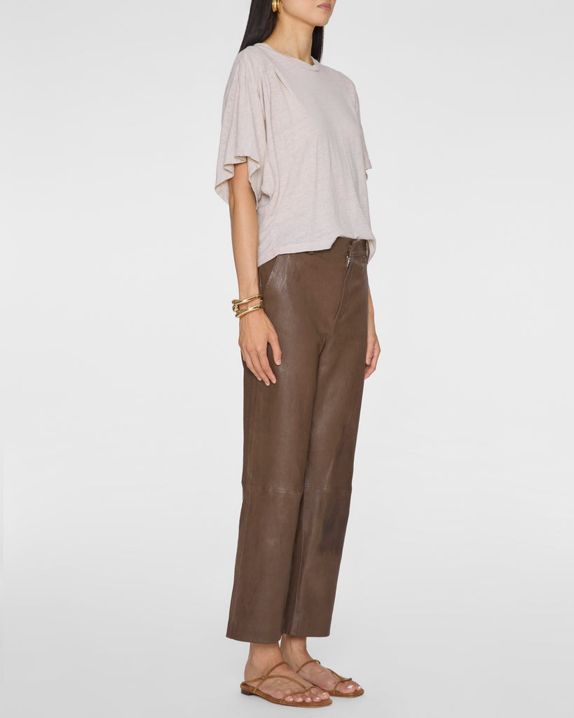 ISABEL MARANT ETOILE Kyanza Top in Ecru