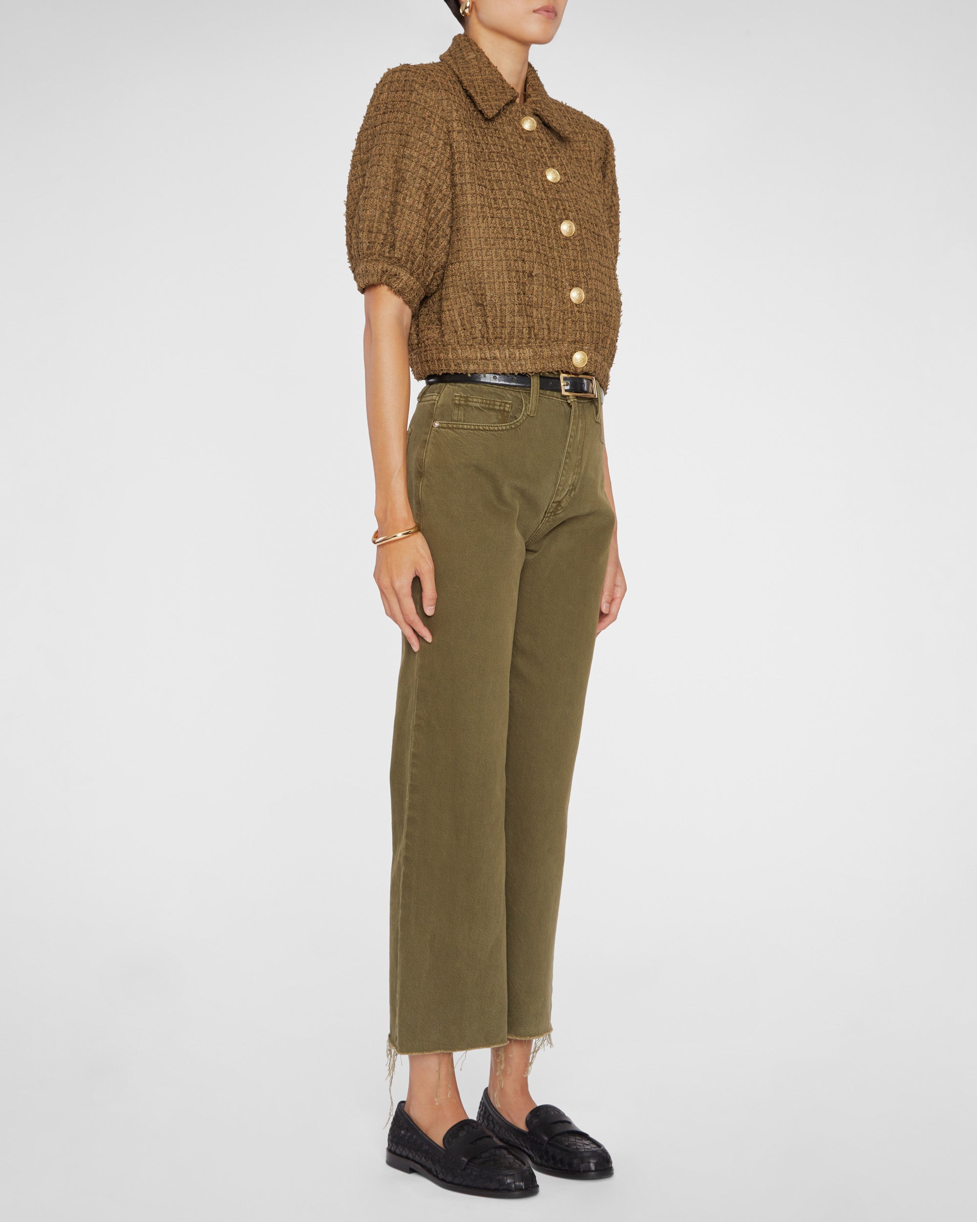FRAME Cove Crop Short Sleeve Jacket– Capsule Shop