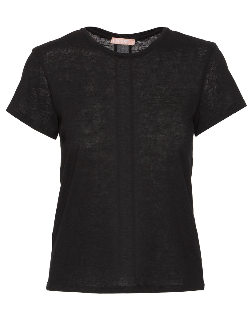 Hudson Tee in Onyx