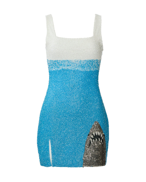 STAUD Le Sable Dress in Great White